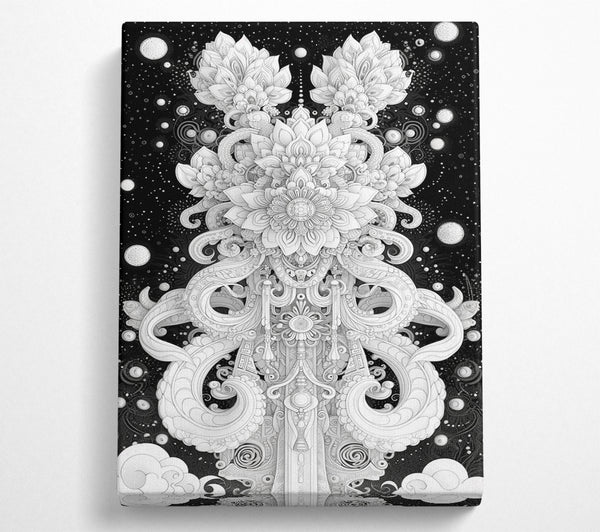  A Canvas Print of Cosmic Life Canvas Print