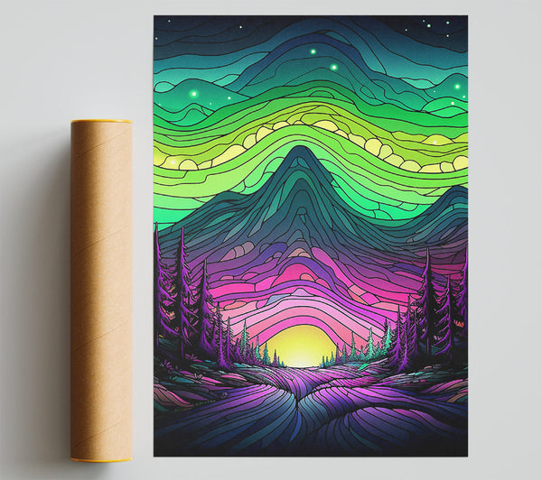 Cosmic Skies Print