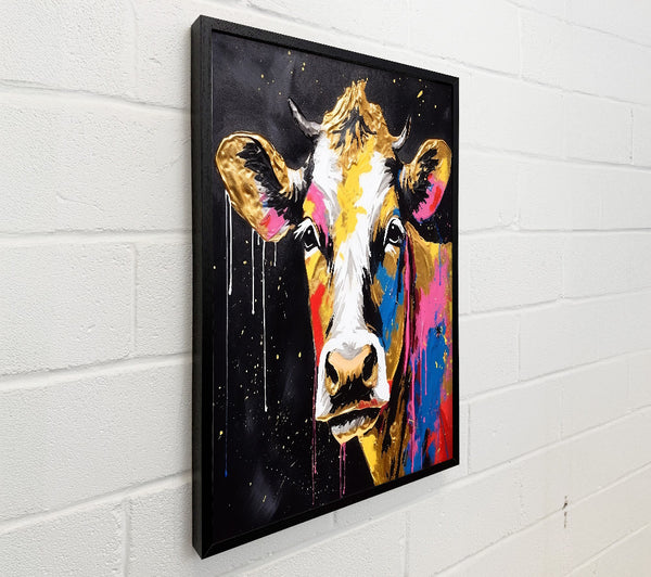 Cow Paint Splash