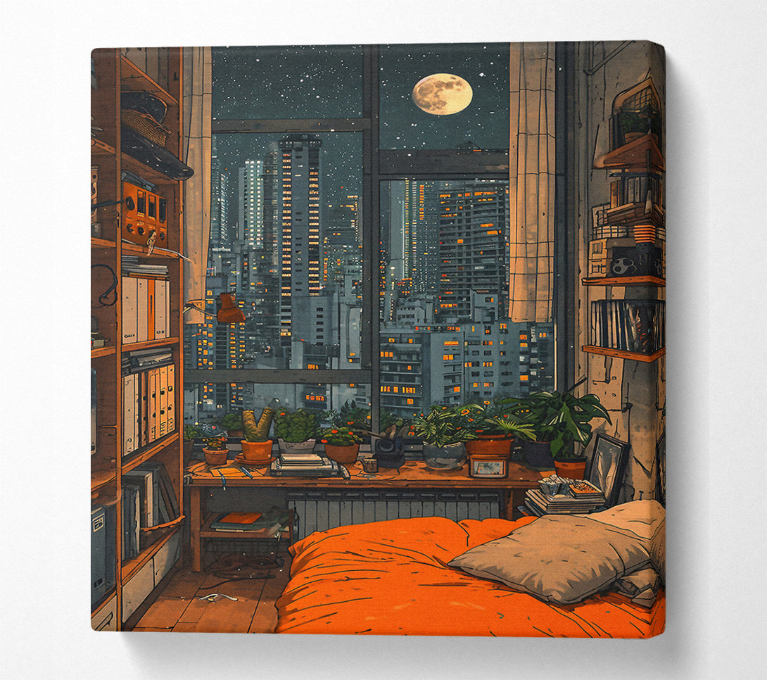  A Canvas Print of Cozy Apartment Canvas Wall Art