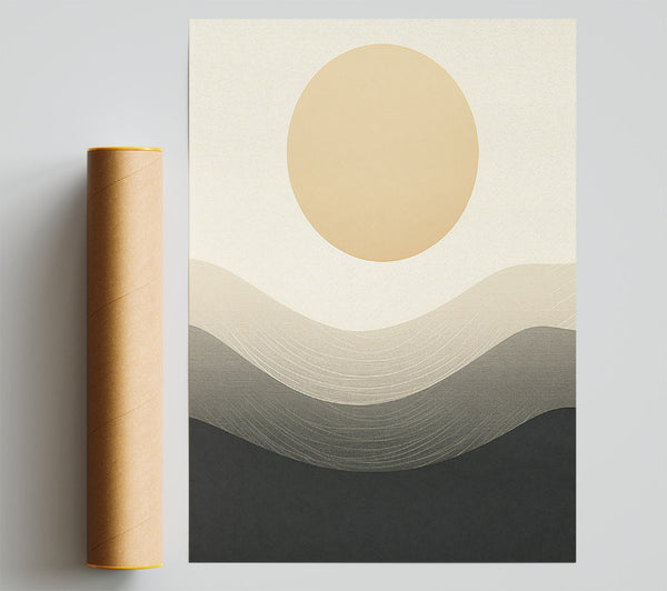 Curves Under The Sun Print