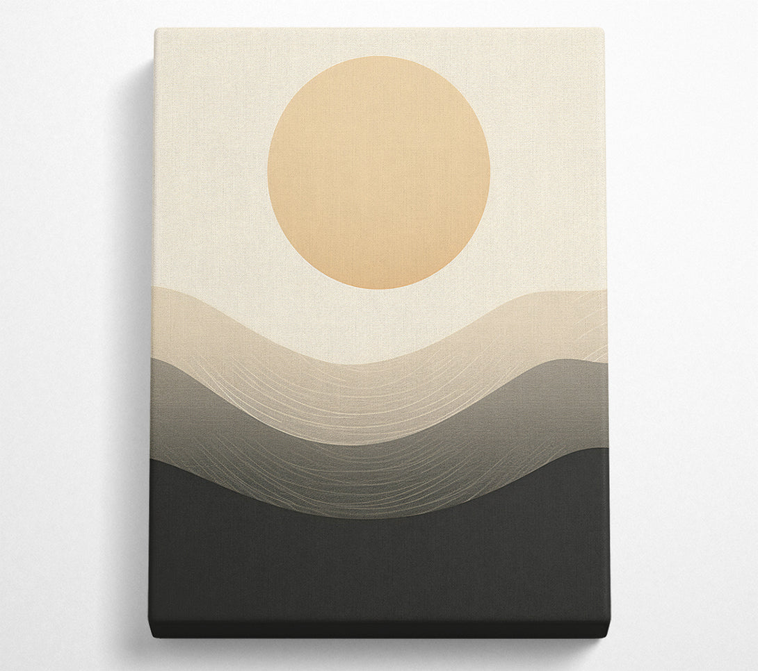  A Canvas Print of Curves Under The Sun Canvas Wall Art