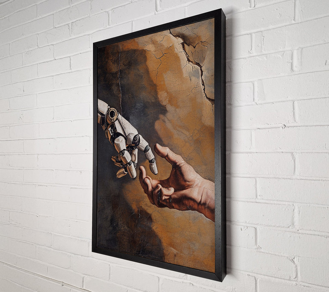  A Canvas Print of Da Vinci Robot Canvas Wall Art