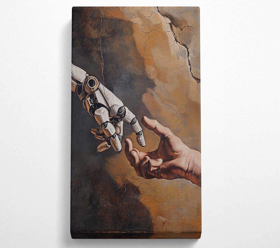  A Canvas Print of Da Vinci Robot Canvas Wall Art