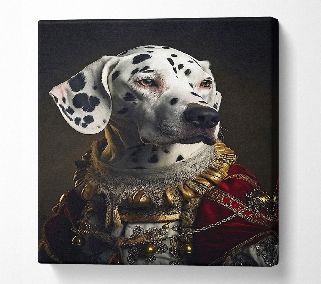  A Canvas Print of Dalmatian Renaissance Canvas Art
