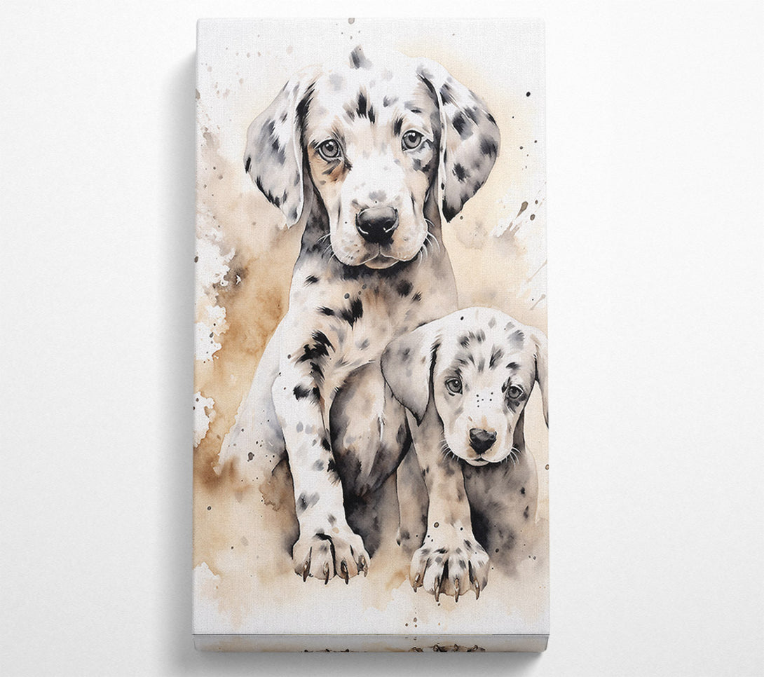  A Canvas Print of Dalmation Love Canvas Wall Art