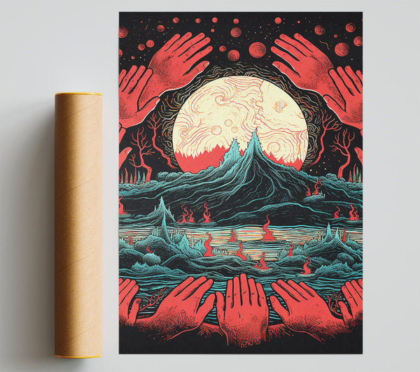 Dark Planet Giclee Print
