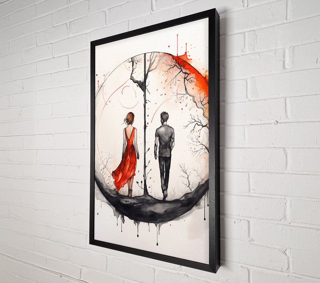  A Canvas Print of Dark Romance Canvas Wall Art