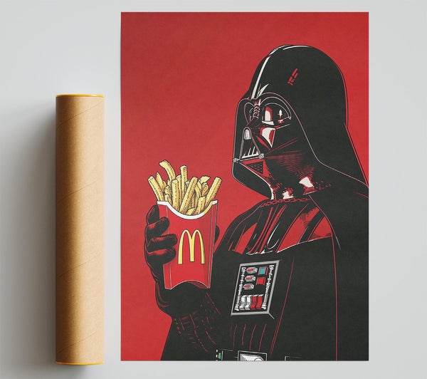 Darth Fries Poster