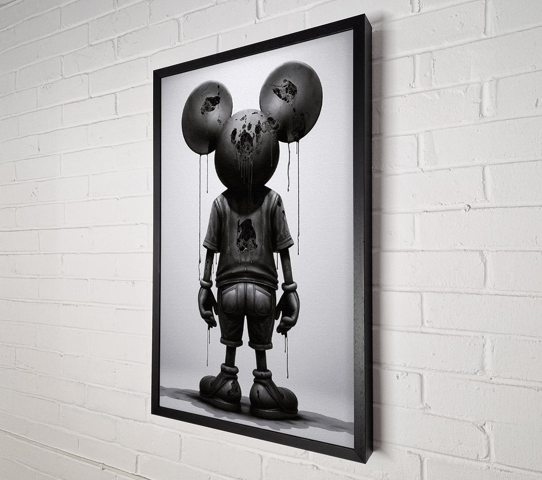  A Canvas Print of Decayed Mouse Canvas Art