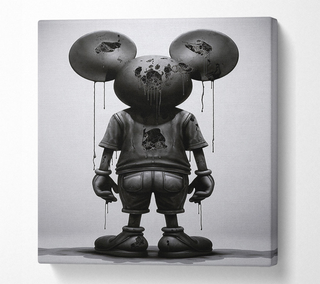  A Canvas Print of Decayed Mouse Canvas Art