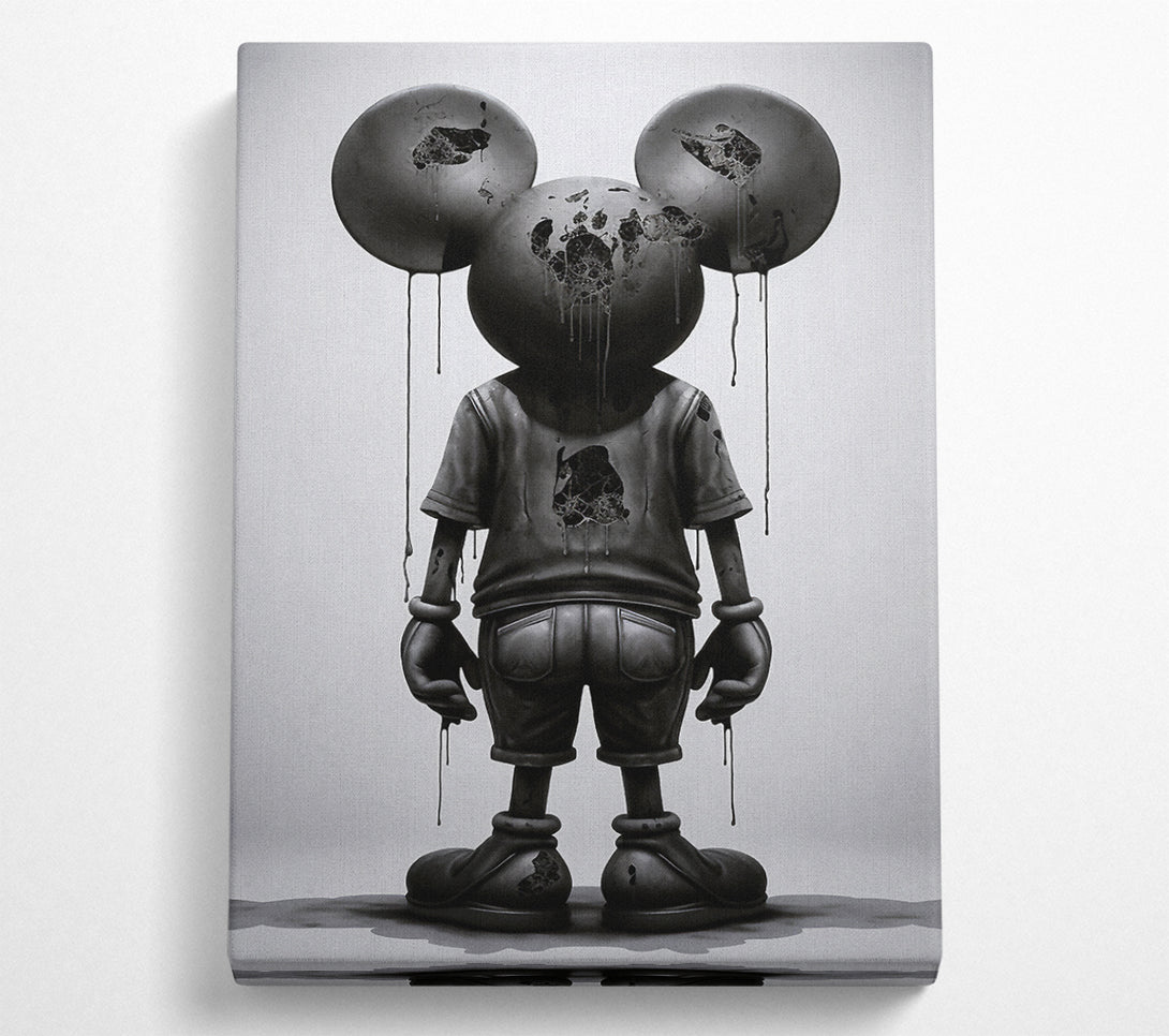  A Canvas Print of Decayed Mouse Canvas Art