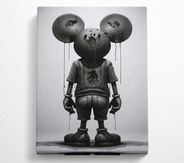  A Canvas Print of Decayed Mouse Canvas Art