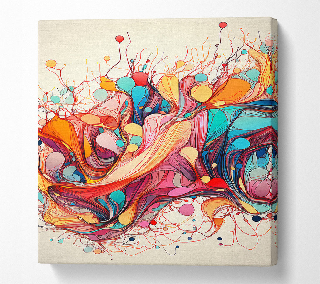  A Canvas Print of Details Of Illustration Canvas Wall Art
