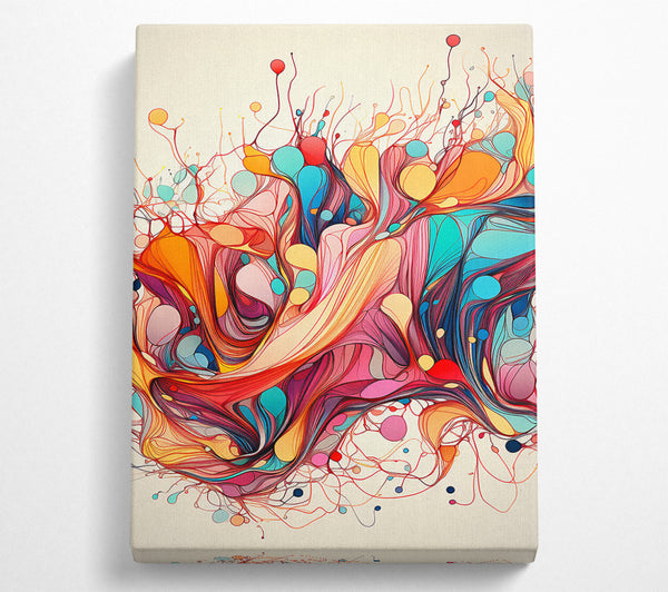  A Canvas Print of Details Of Illustration Canvas Wall Art