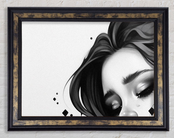 Diamond Fashion Framed Print