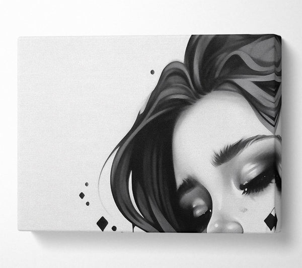  A Canvas Print of Diamond Fashion Canvas Print