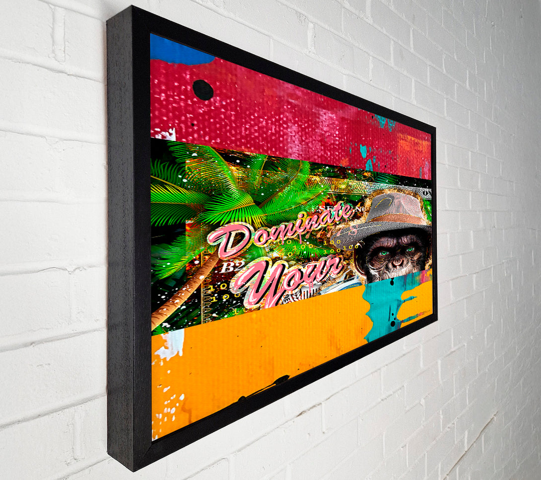  A Canvas Print of Dominate Canvas Art
