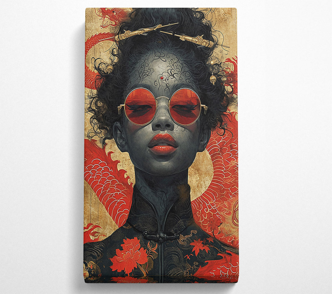  A Canvas Print of Dragon Empress Canvas Wall Art