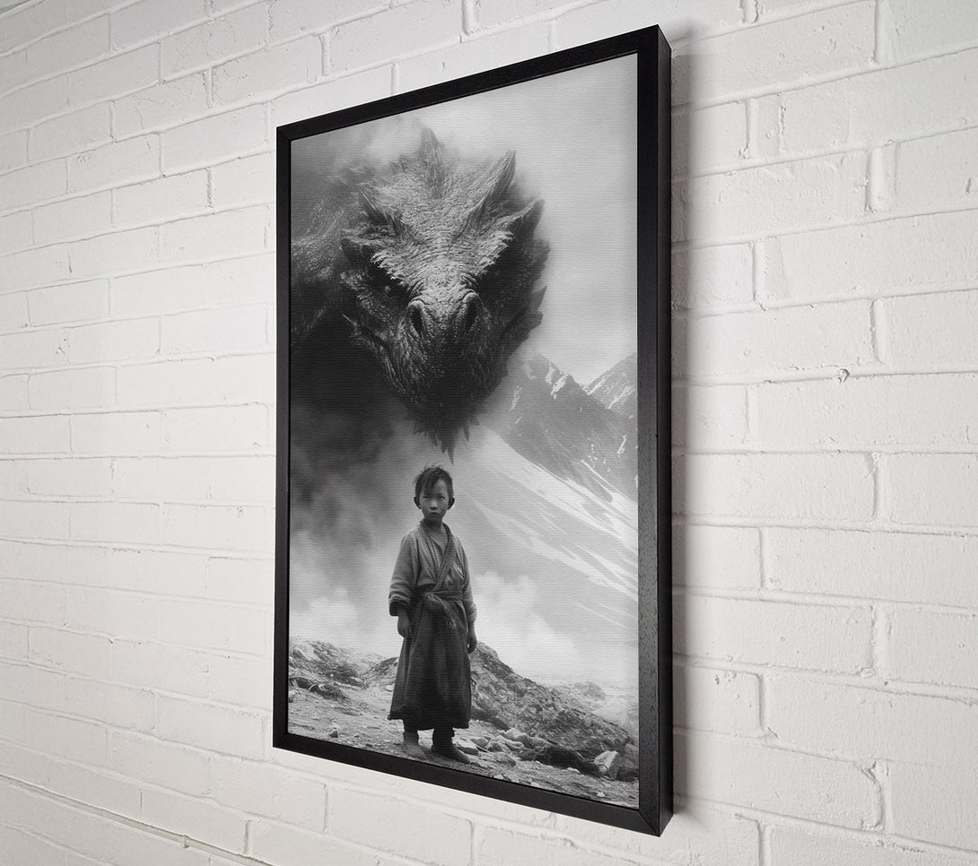  A Canvas Print of Dragon Stalk Canvas Art