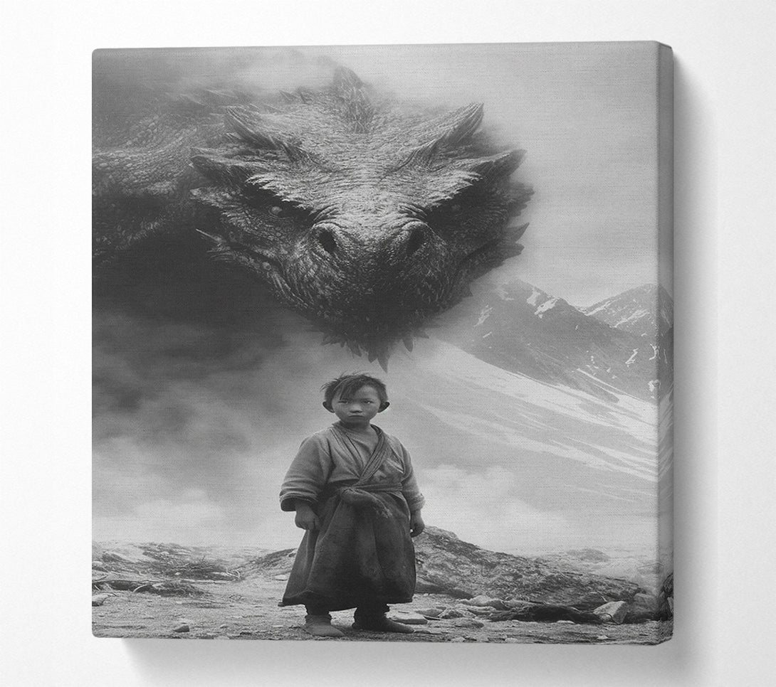  A Canvas Print of Dragon Stalk Canvas Art