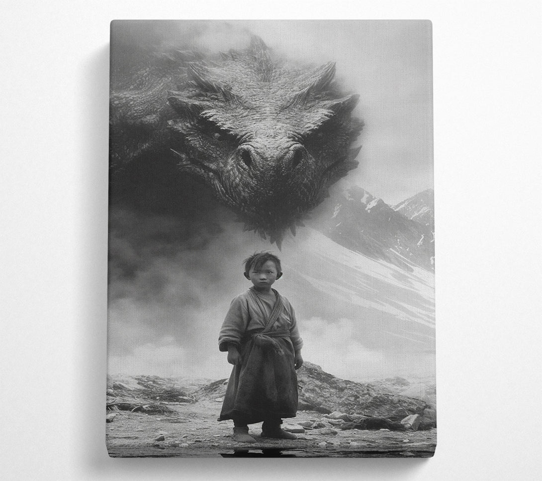  A Canvas Print of Dragon Stalk Canvas Art