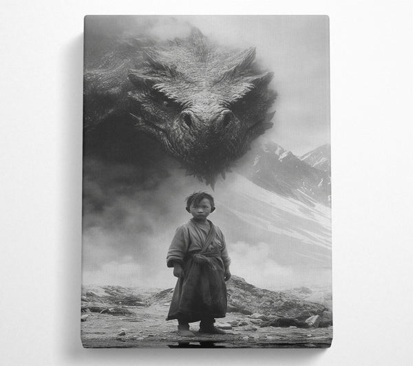  A Canvas Print of Dragon Stalk Canvas Art