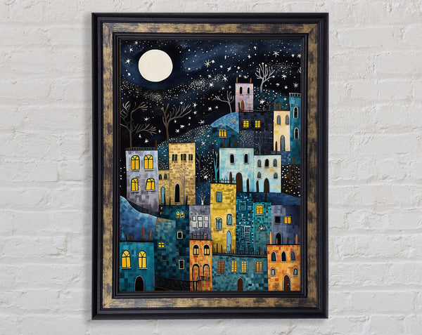 Dream Town Framed Print