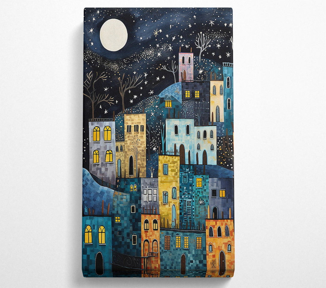  A Canvas Print of Dream Town Canvas Wall Art