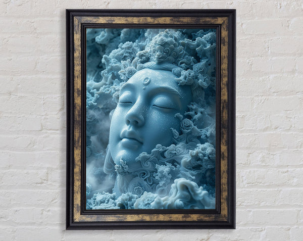 Duddha Clouds Framed Print