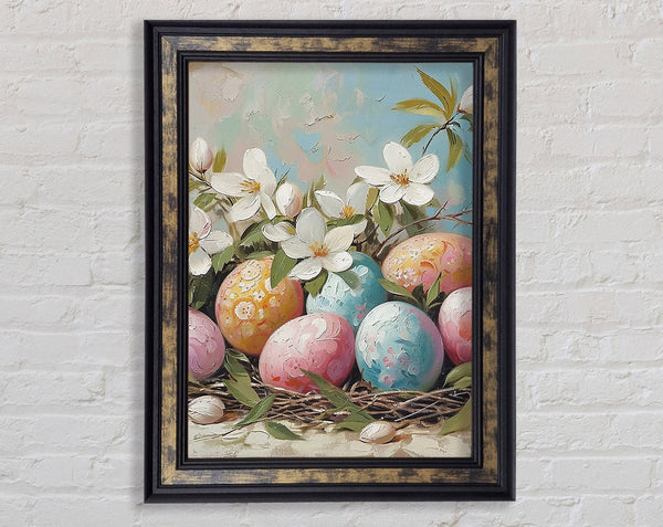 Easter Egg Hunt Framed Print