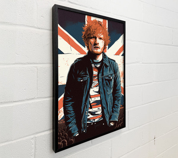 Ed Sheeran British Flag