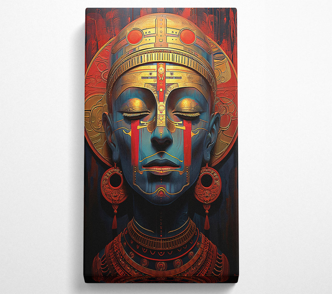  A Canvas Print of Egyptian Female Pharaoh Canvas Wall Art