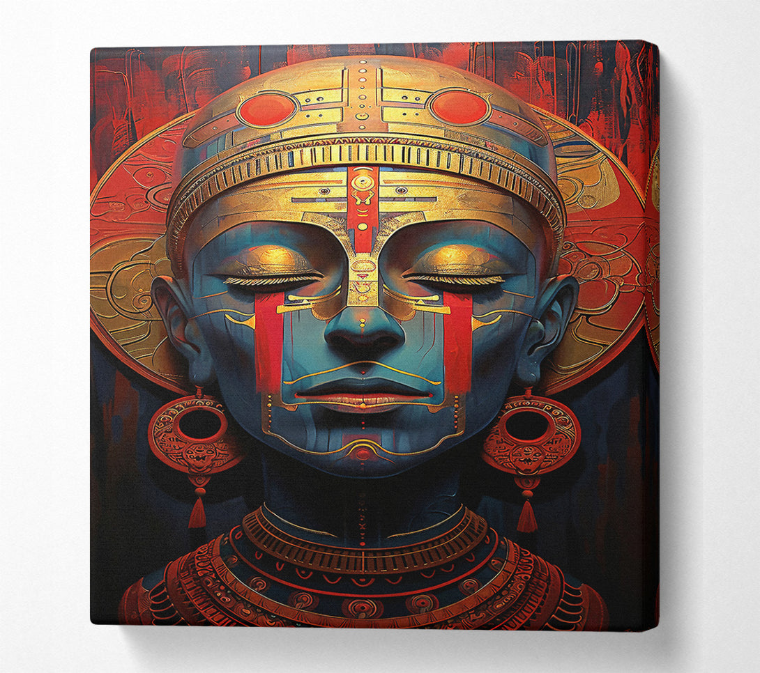  A Canvas Print of Egyptian Female Pharaoh Canvas Wall Art