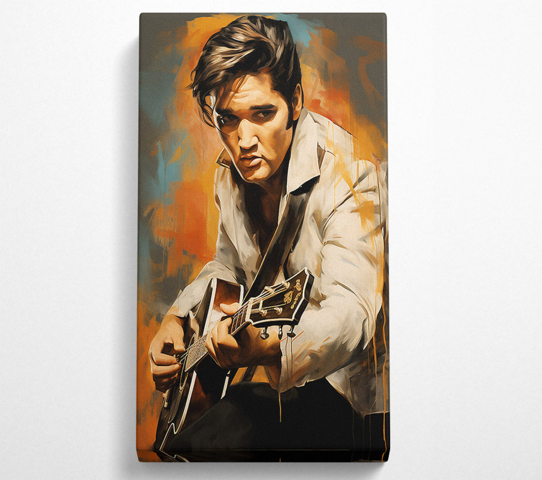  A Canvas Print of Elvis Painting Canvas Print