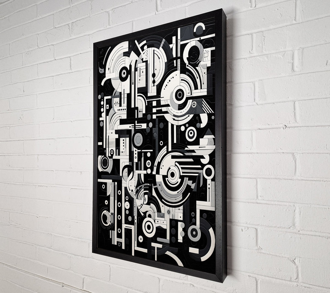  A Canvas Print of Engineering Abstract Canvas Print