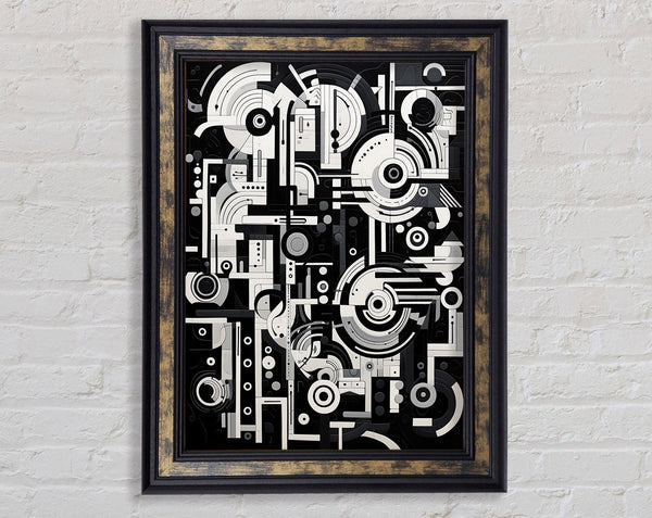 Engineering Abstract Framed Print