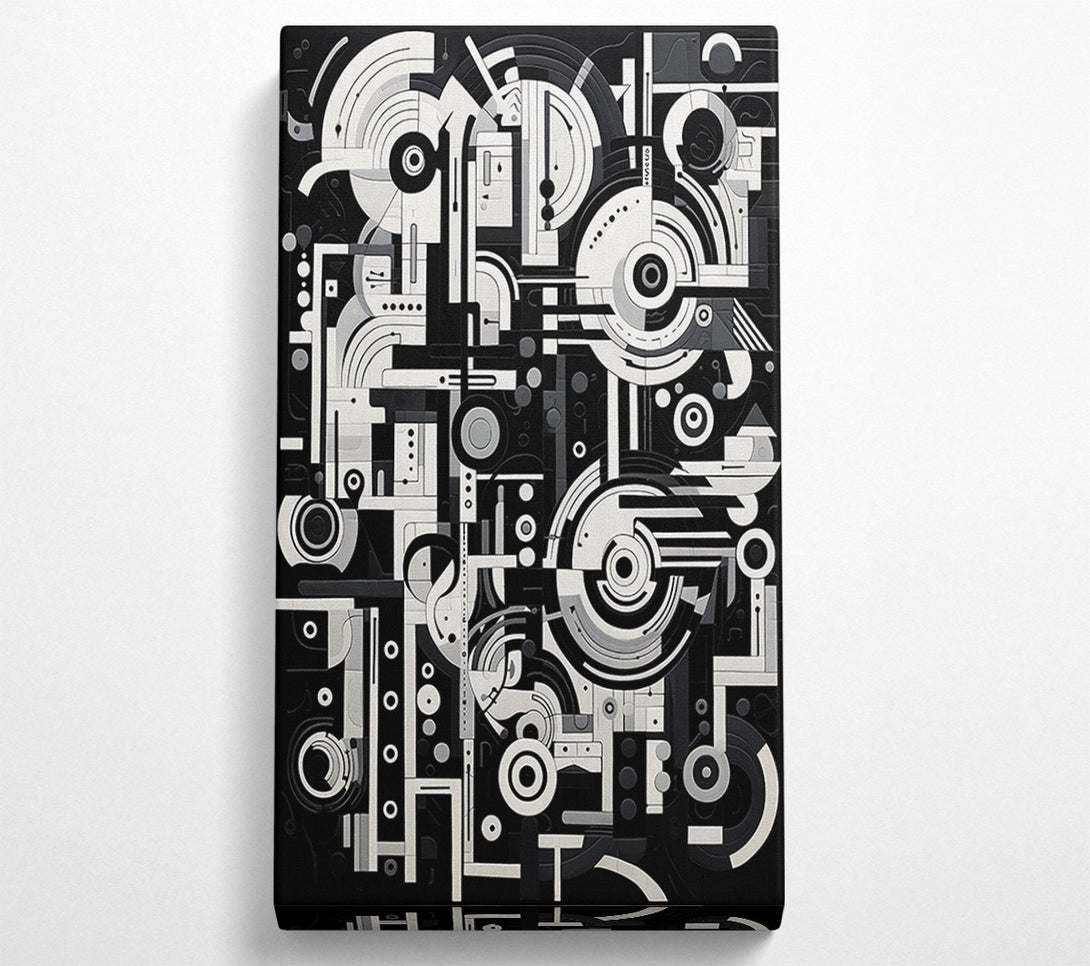  A Canvas Print of Engineering Abstract Canvas Print