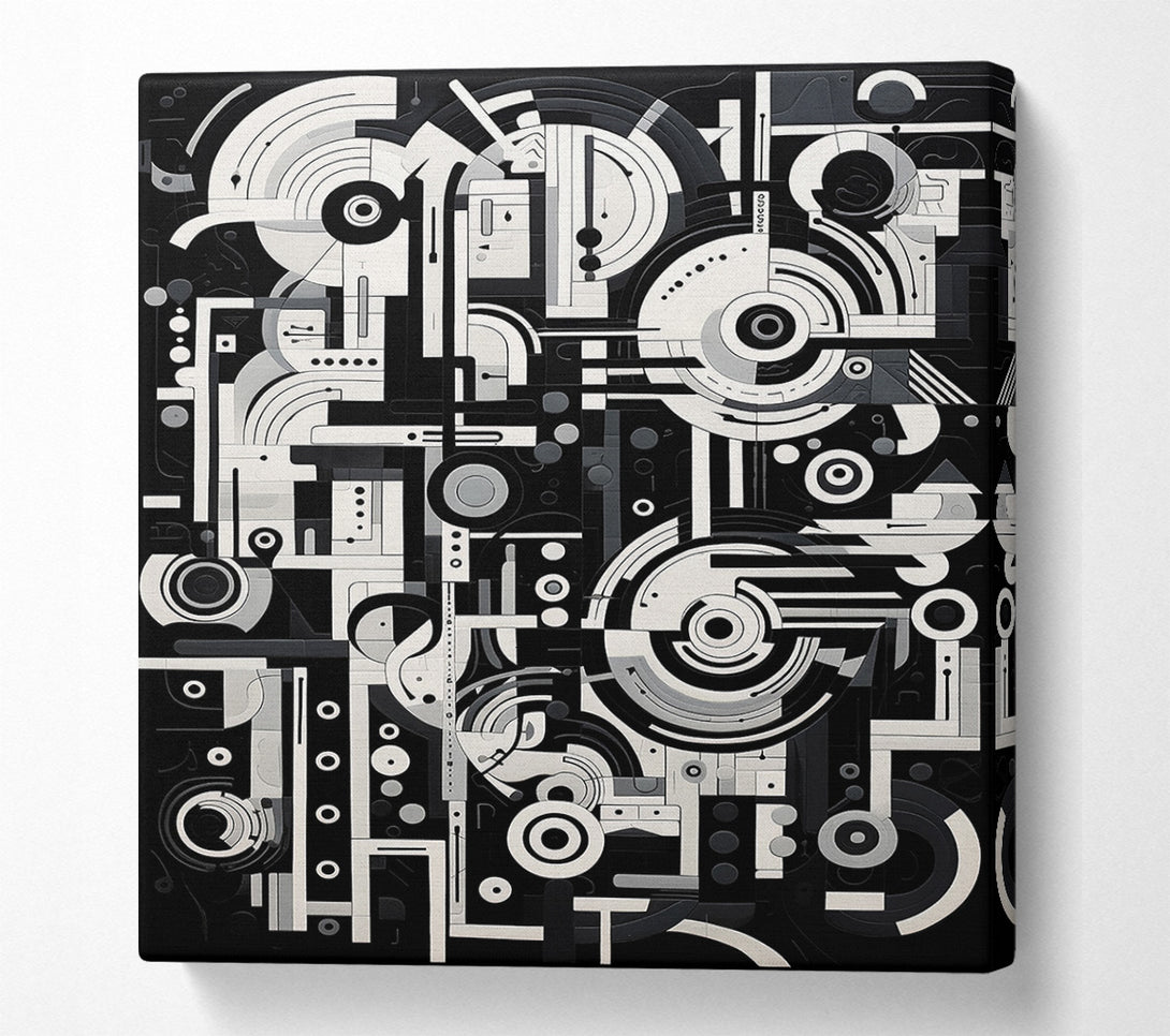  A Canvas Print of Engineering Abstract Canvas Print