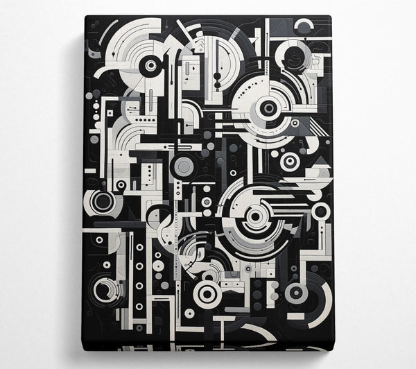  A Canvas Print of Engineering Abstract Canvas Print