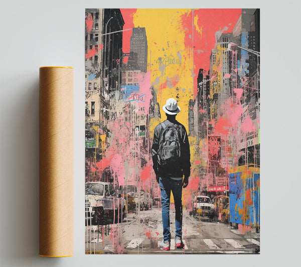 Explore The City Urban Print