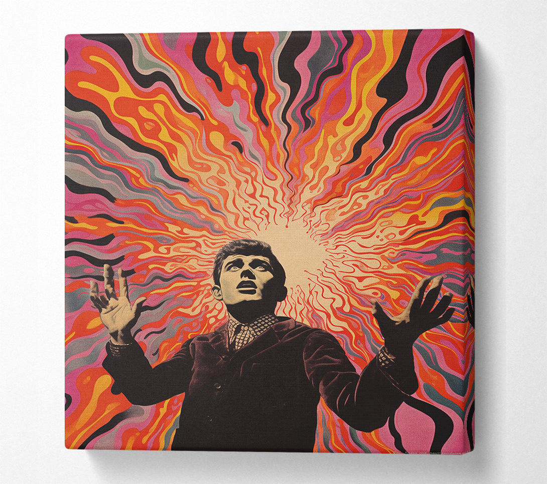  A Canvas Print of Explosion Of Thought Canvas Art