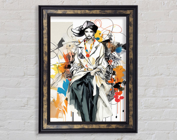 Fabulous Fashion Framed Print