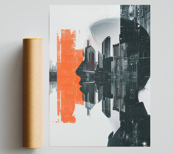 Face Of The City Giclee Print
