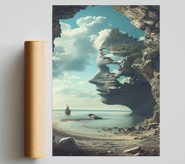 Face Of The Earth Giclee Print