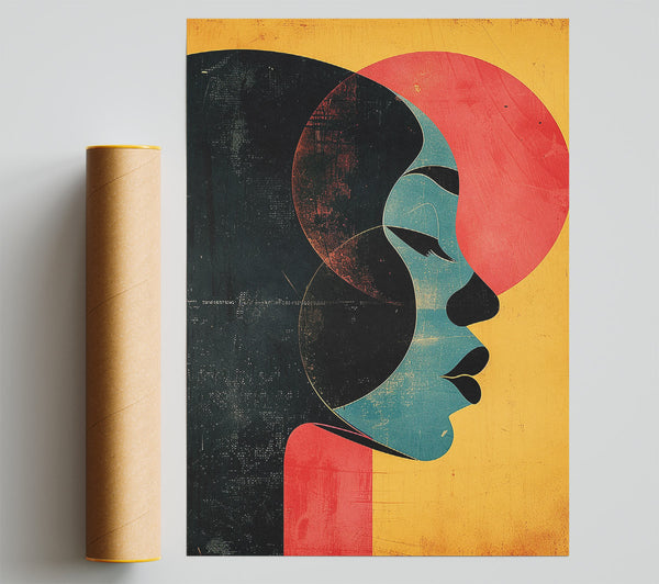 Face To The Right Print