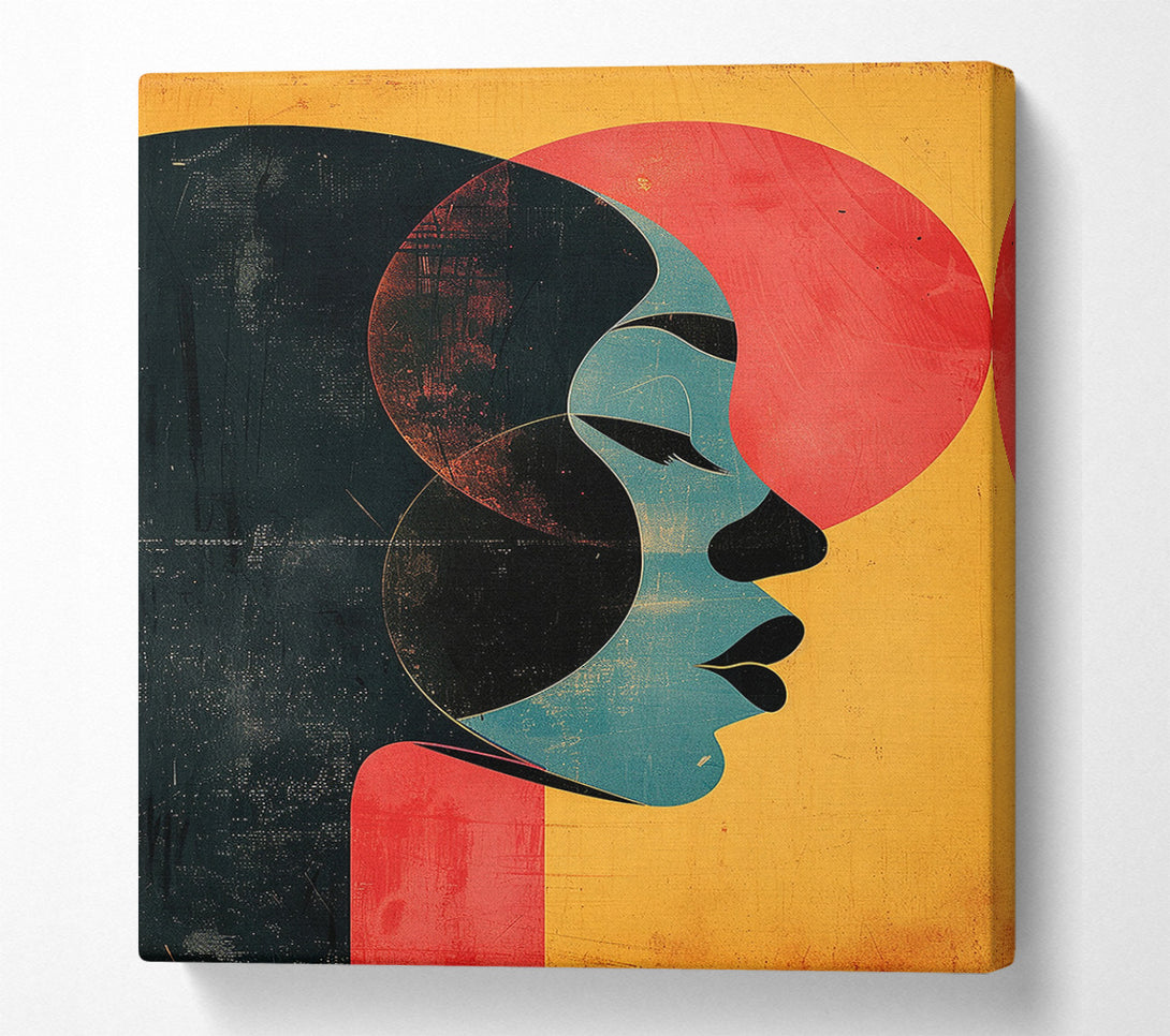  A Canvas Print of Face To The Right Canvas Art
