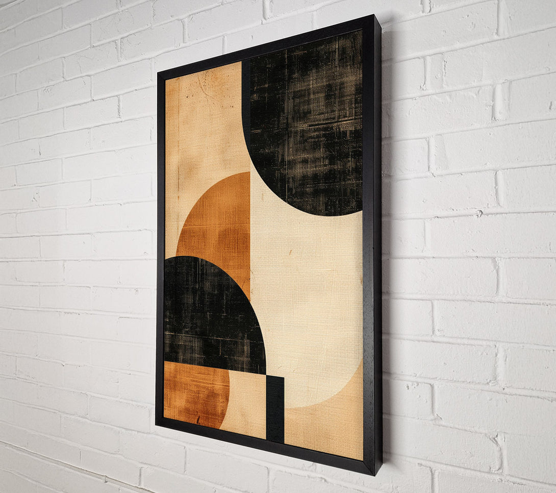  A Canvas Print of Faded Shapes Canvas Art