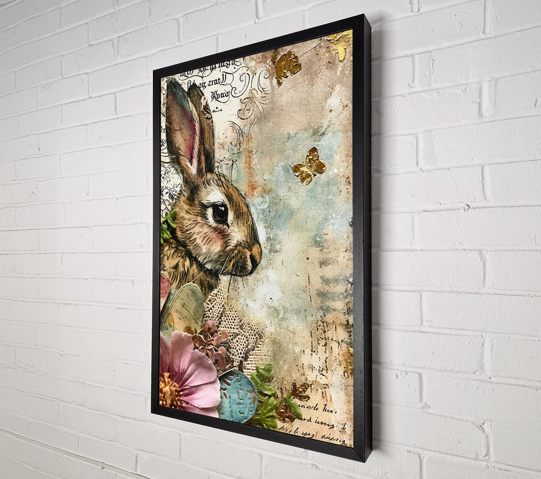  A Canvas Print of Fairytale Rabbit Canvas Print