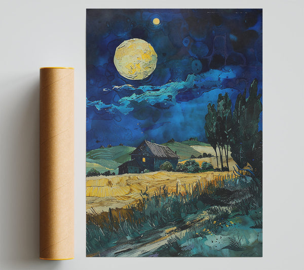 Farm Night Print
